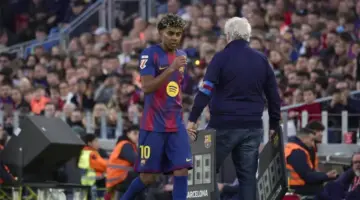 فيديو | تصرف مثير للجدل من لامين يامال عقب فوز برشلونة على أتلتيكو مدريد